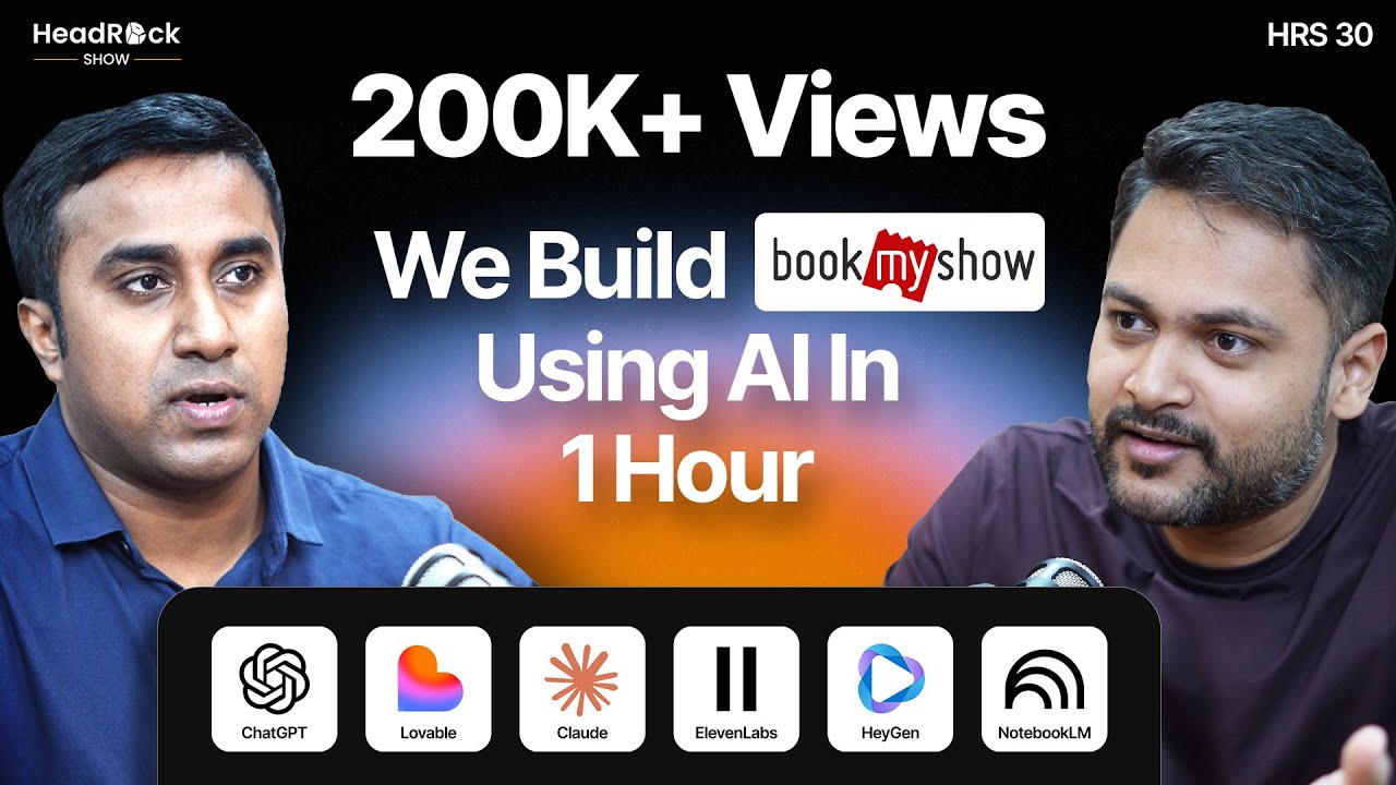 Build a Billion $ App with AI in 1 Hour | Tools & Insider Secrets | Hands-on demo in Telugu | HRS30