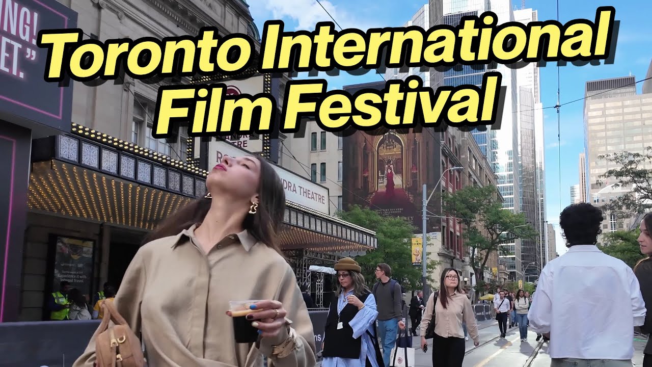 Toronto International Film Festival (TIFF) 2025 Street Festival Walk