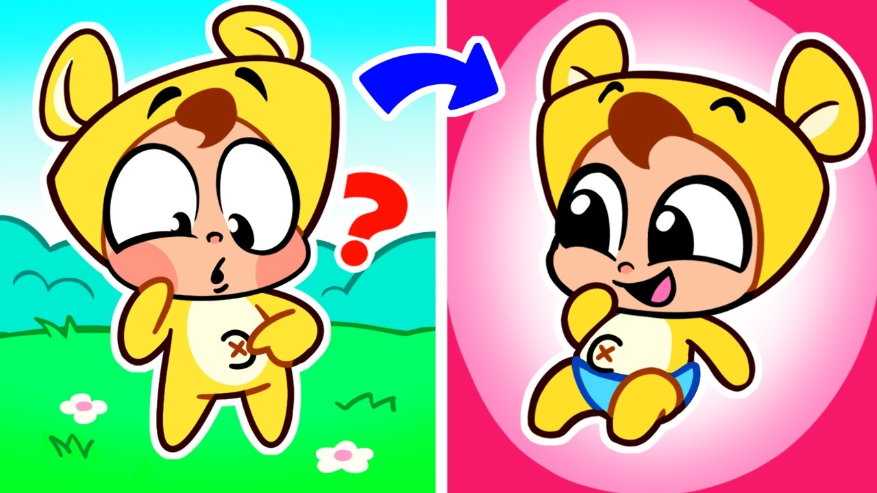 Why Do We Have Belly Buttons?🤔 How Was Baby Born Story | Funny Kids Cartoons by Piccoletta