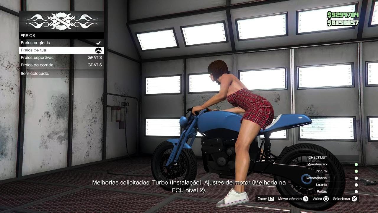 Entregando Moto de cliente, Gta online PS5