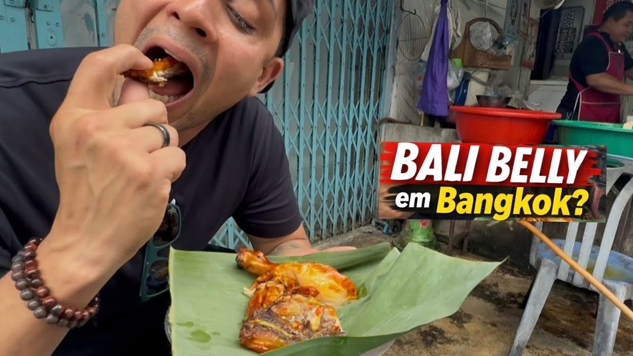 Bali Belly em Bangkok?! - Comendo comidas de rua na Tailandia