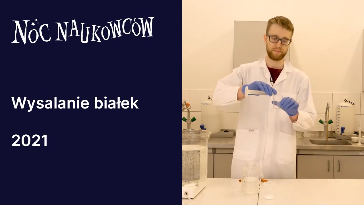 Wysalanie białek - mgr inż. Jakub Michalski
