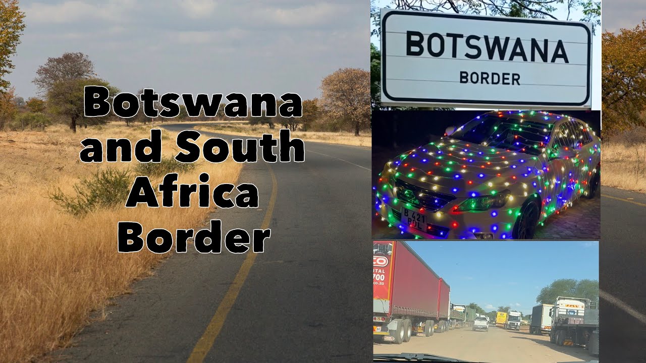 Botswana🇧🇼 aur South Africa🇿🇦 Kay Border pr gaye