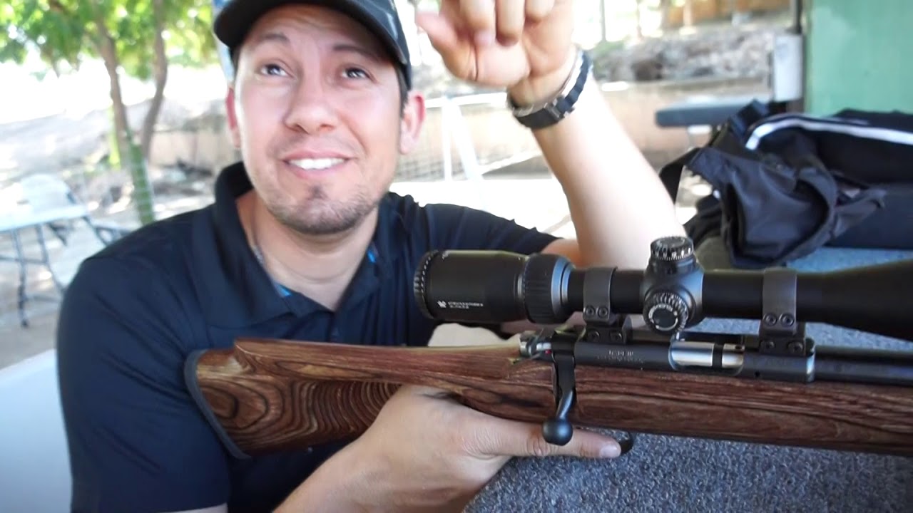 Estrenando el Rifle CZ 455 Thumbhole calibre 22 y mira Vortex