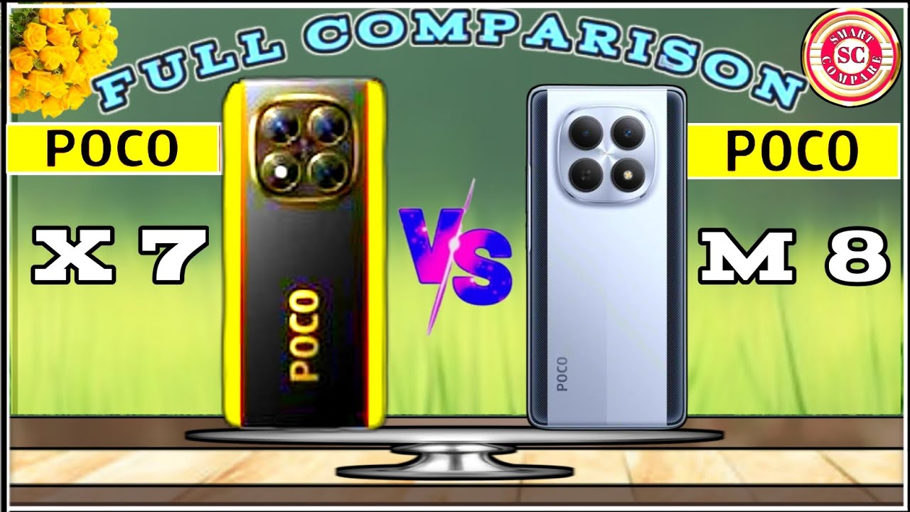 POCO X7(V/S) POCO M8⚡FULL COMPARISON🔥 SMART COMPARE : WHICH ONE BETTER ?