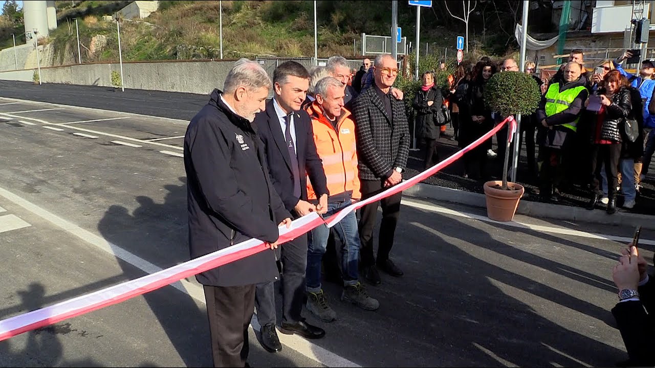 Aperta la nuova strada di collegamento Brin Campasso