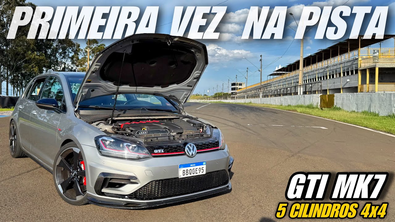 PRIMEIRA VEZ DO GTI MK7 c/ MECANICA DE RS3 NO AUTODROMO 🔥absurdo 😱