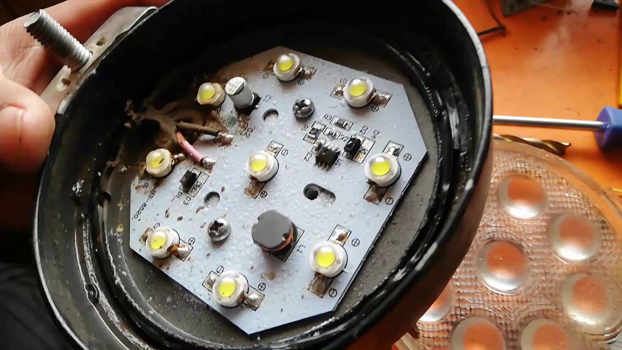 Reparando neblinero led, 9 leds