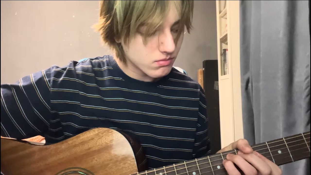i’ve just covered alex g - black hair