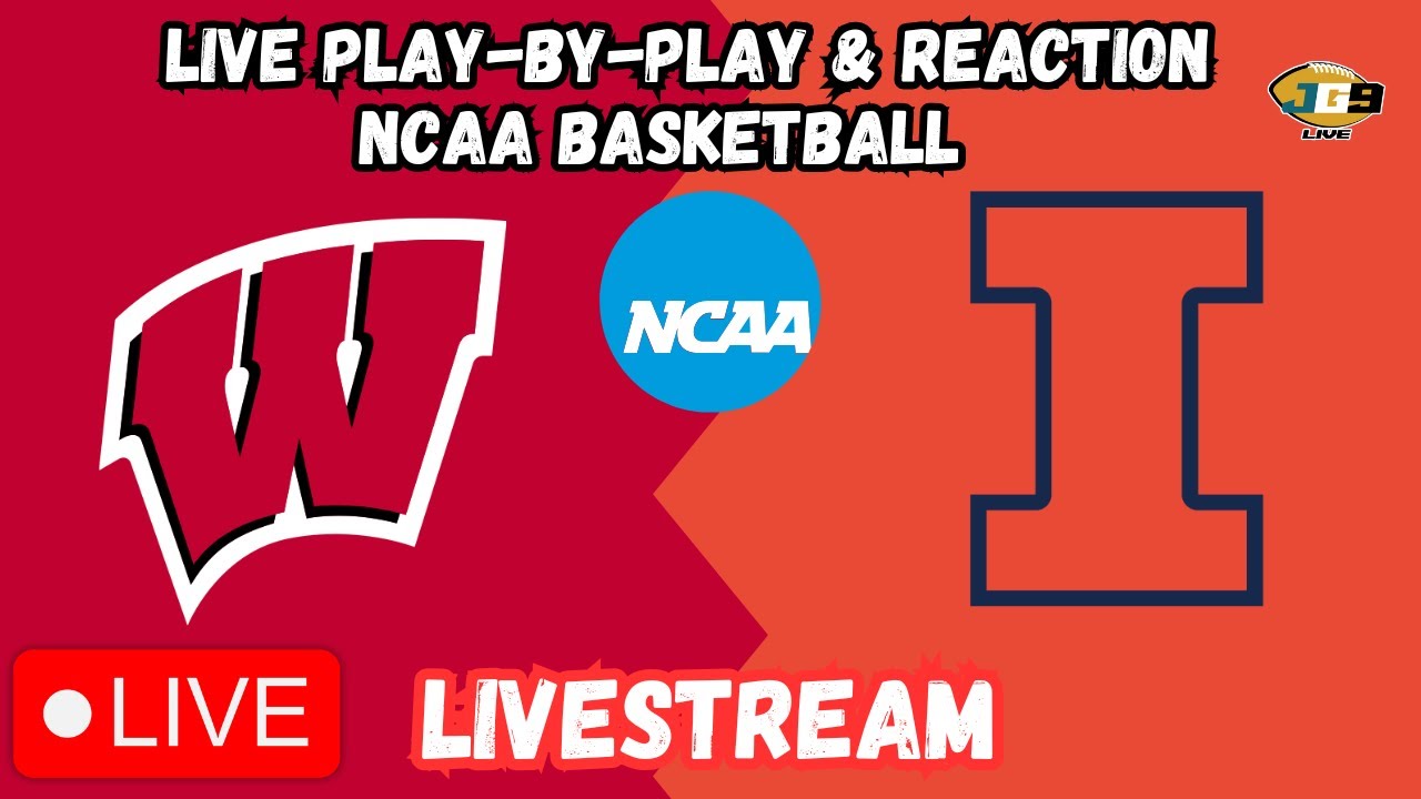 Wisconsin vs. Illinois | PEACOCK LIVESTREAM | College Basketball | LIVE REACTION