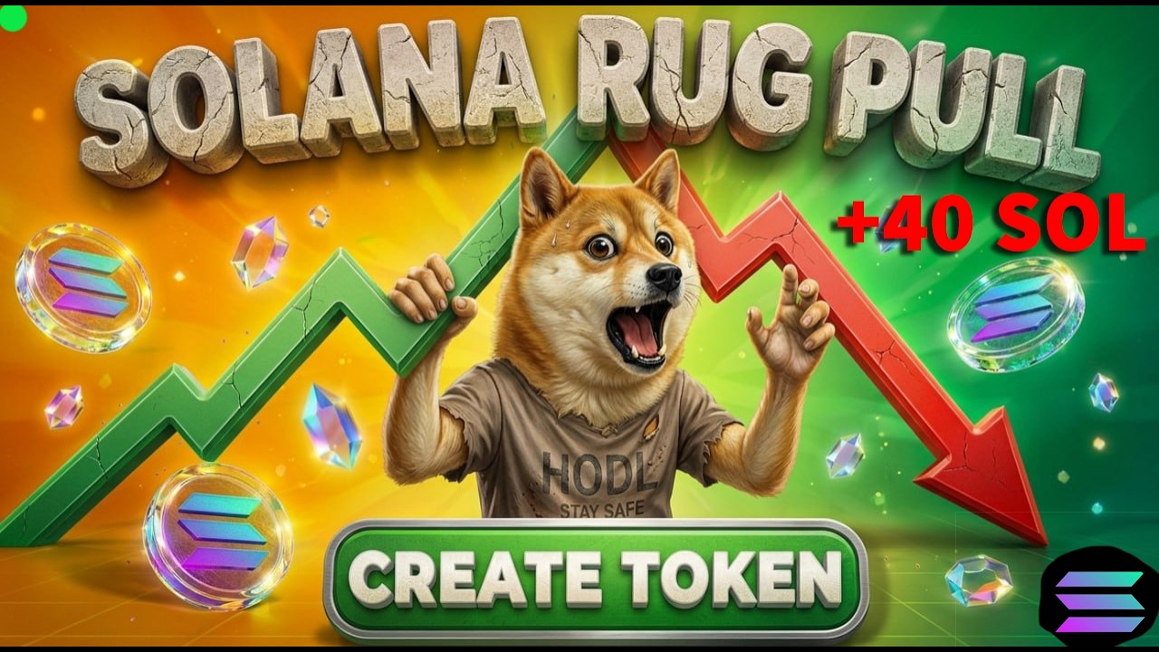 Rug Pull: Как запустить мем-коин на Solana (октябрь)