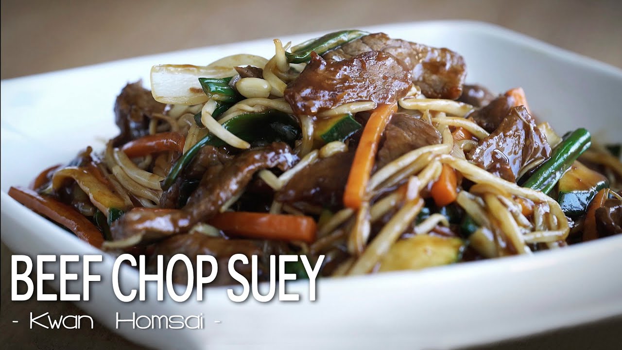 Como hacer Chop Suey de Ternera - Beef Chop Suey Recipe l Kwan Homsai