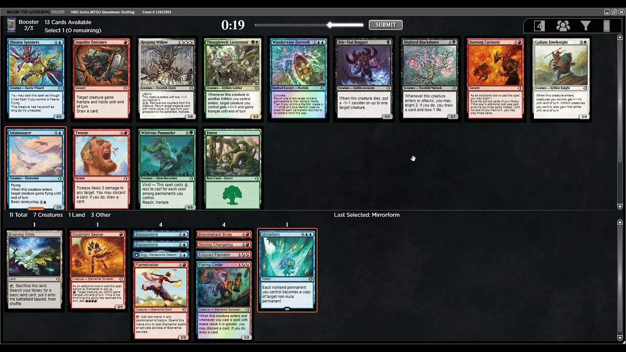 NRG Lorwyn Top8 Draft