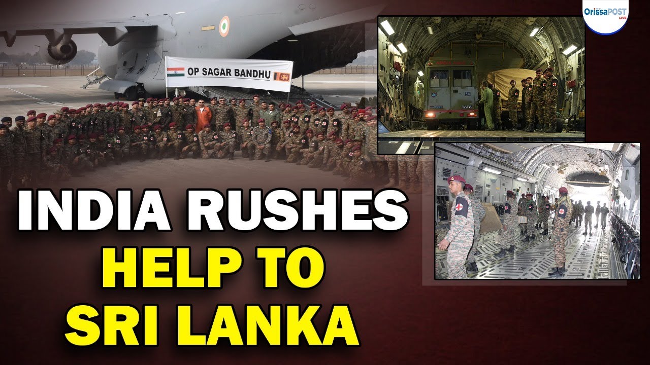 India sends mobile field hospital to Sri Lanka after Cyclone Ditwah devastation | IAF rescue mission
