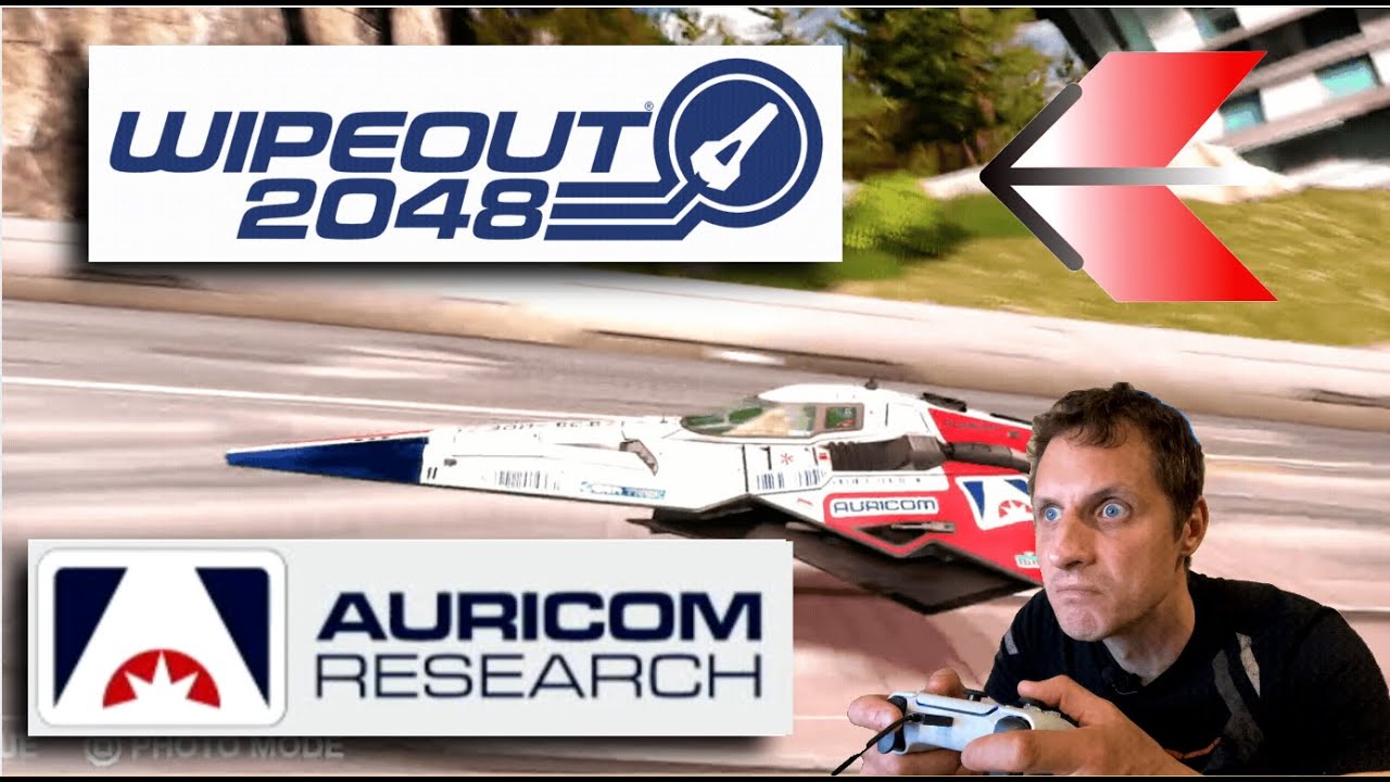 Wipeout 2048 Tournament Preparation - Practicing With All Auricom Ships