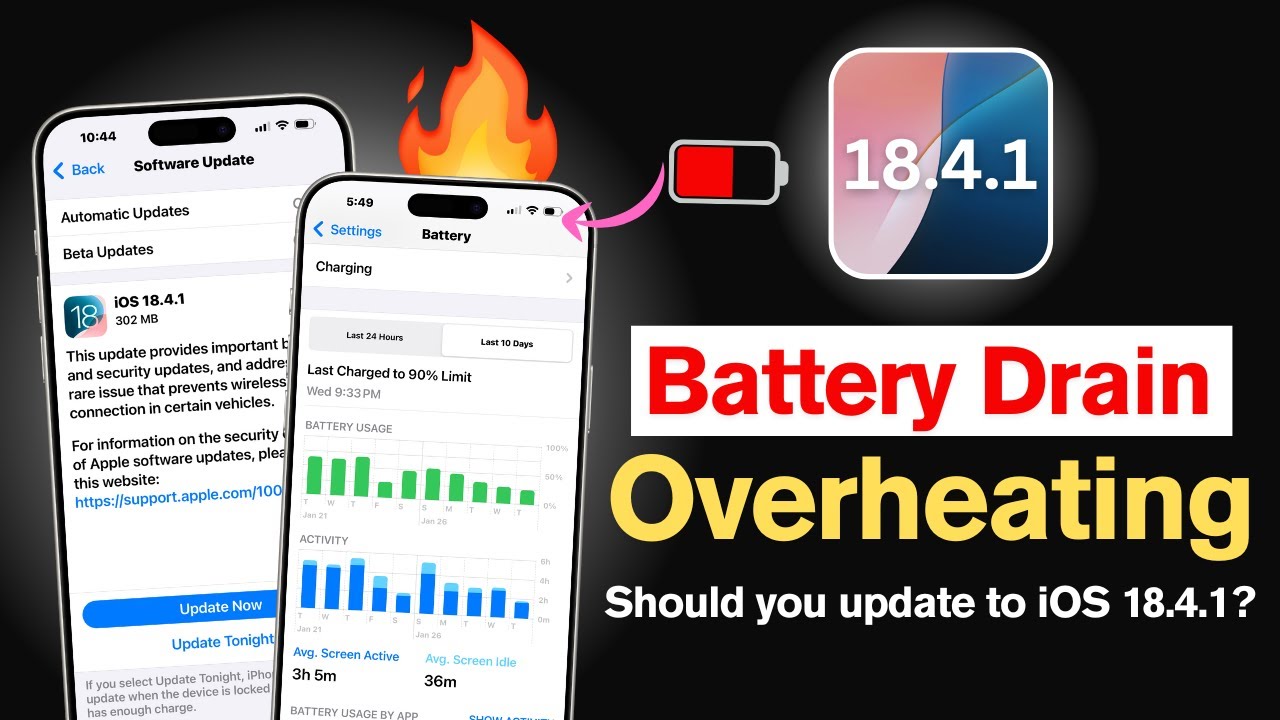 iOS 18.4.1 Review - After 3 Days Use, Battery Drain, Overheating | Should you update to iOS 18.4.1?