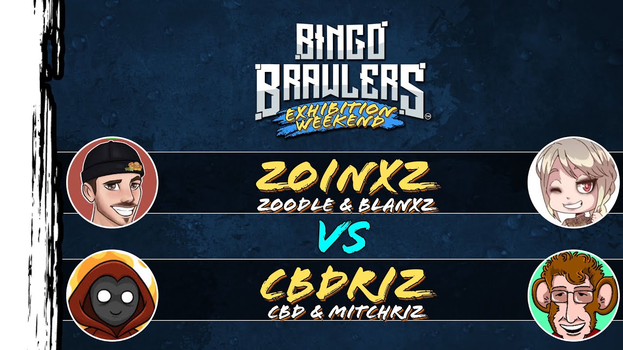 Elden Ring Bingo Brawlers Exhibition Weekend Zoinxz vs CBDriz