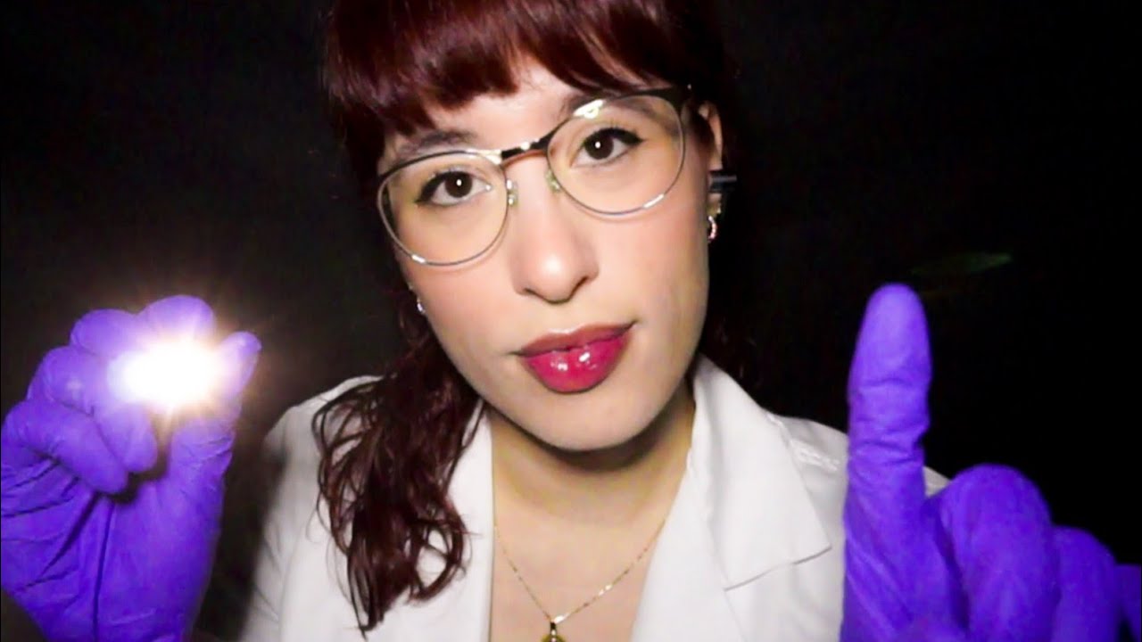Examen de nervios craneales 👩‍⚕️ Examen médico · ASMR Roleplay en Español · Blanca ASMR