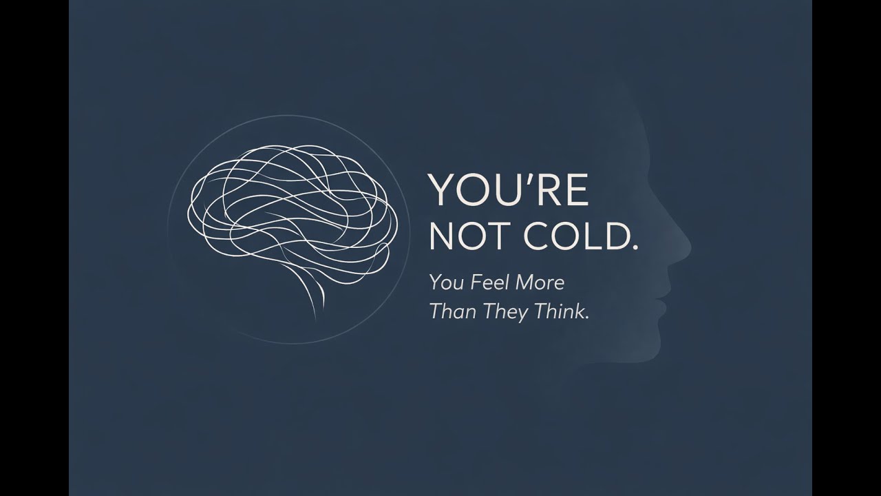 You’re Not Emotionally Cold — You Learned to Be Quiet
