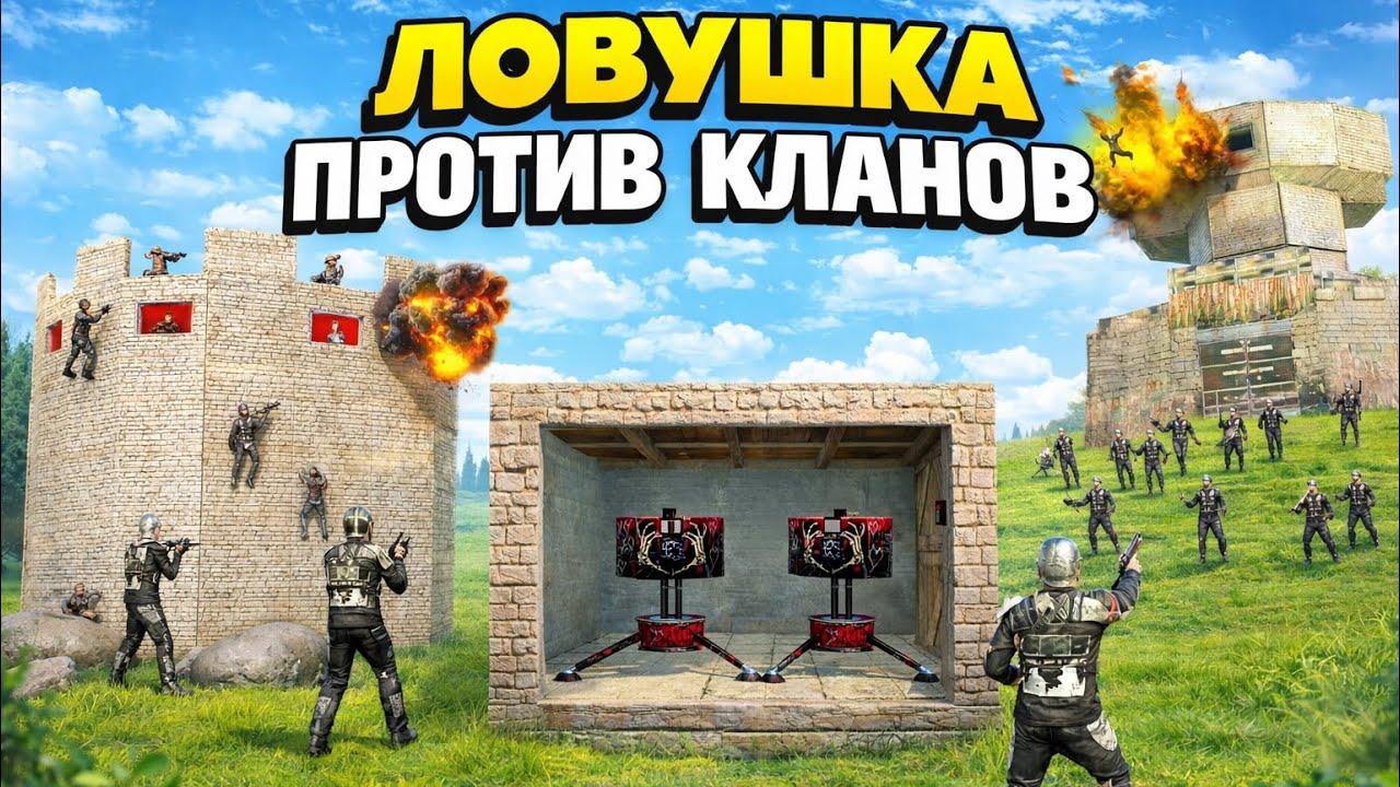 ЛОВУШКА ПРОТИВ КЛАНОВ в ОКСАЙД | Эта ЛОВУШКА ПРИНОСИТ МИЛЛИОН РЕСУРСОВ в Oxide: Survival Island