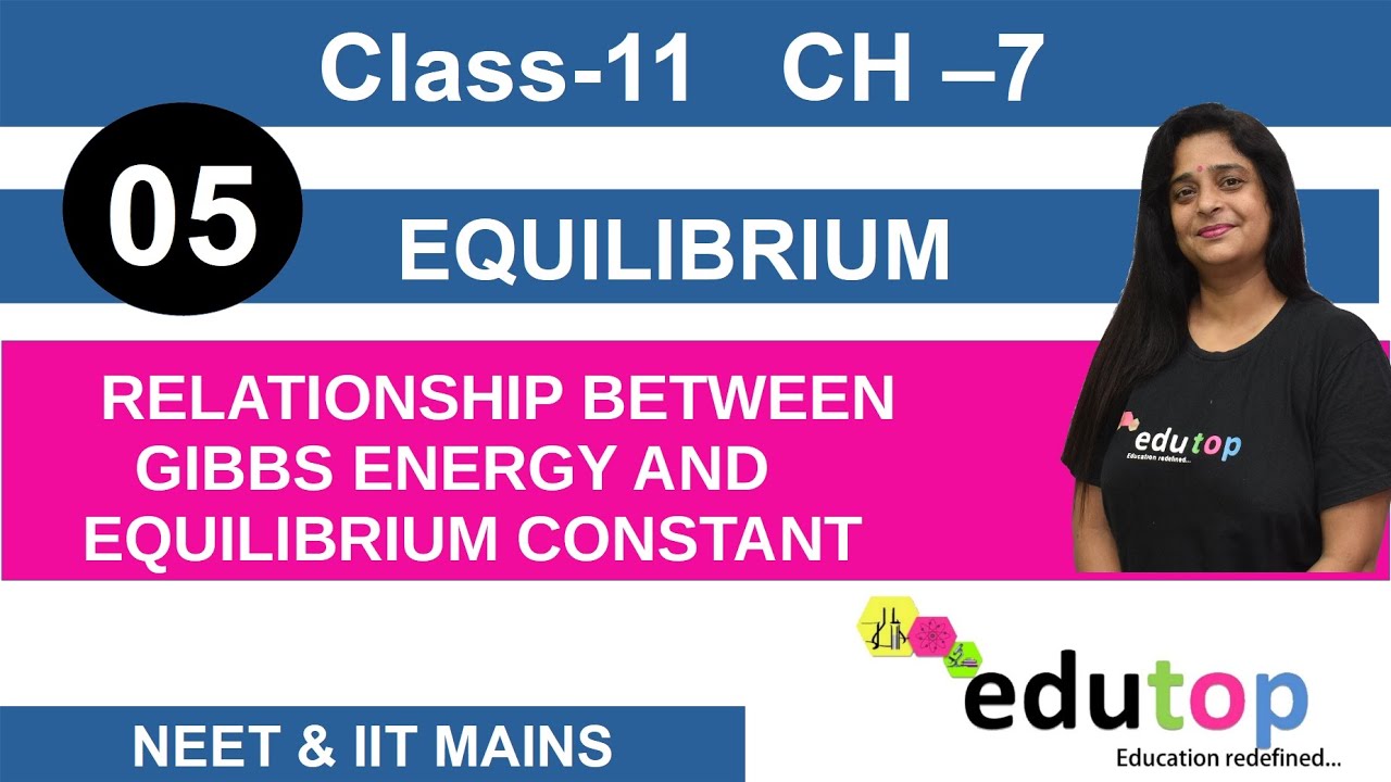 Equilibrium | Ep-5 | RELATIONSHIP BETWEEN GIBBS ENERGY AND EQUILIBRIUM CONSTANT |Class 11 |Chapter 7