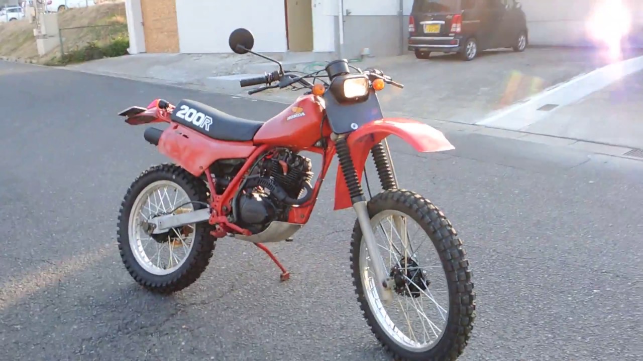 HONDA XR200R ME04 1981年式