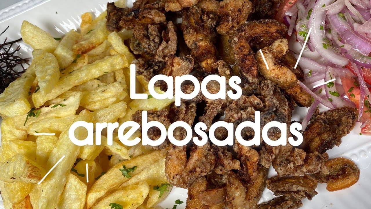¿Cómo hacer LAPAS ARREBOSADAS?