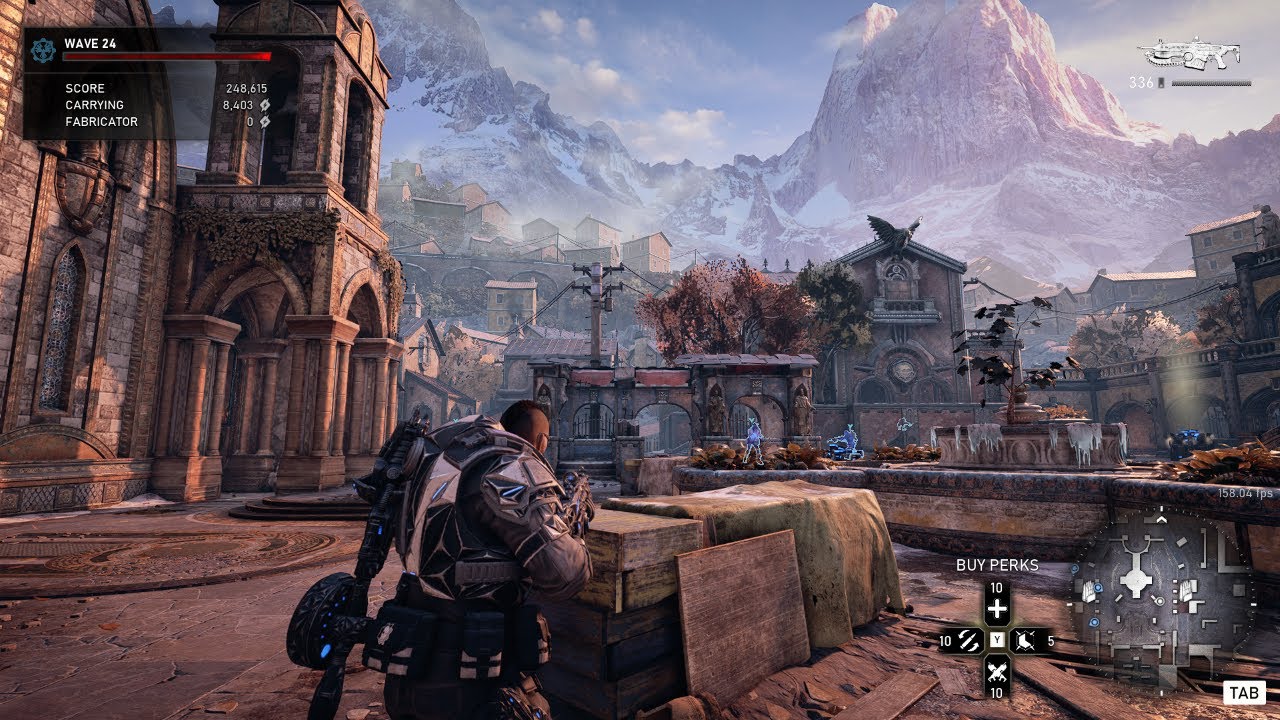 Gears 5 - Master Horde on Mercy as 5 Brawlers