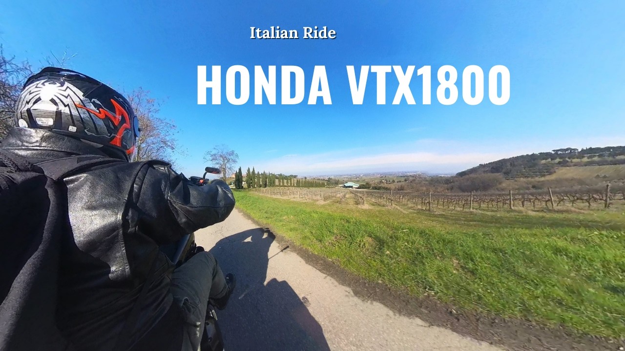 VTX 1800 Tra le colline italiane/ Pure V-Twin Sound