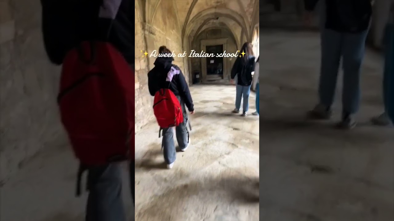 SYA Italy visited an Italian high school! #highschoolstudyabroad #travel