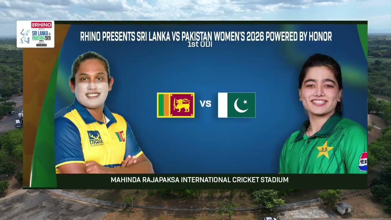 Highlights - 1st ODI Sri Lanka Women vs Pakistan Women | MRICS-Hambantota #SLvPAK