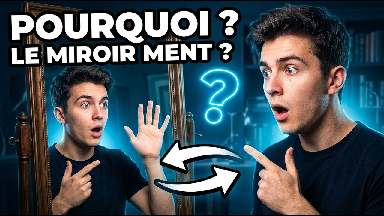 Le Mystère des Miroirs : Pourquoi ils inversent gauche et droite mais jamais haut et bas