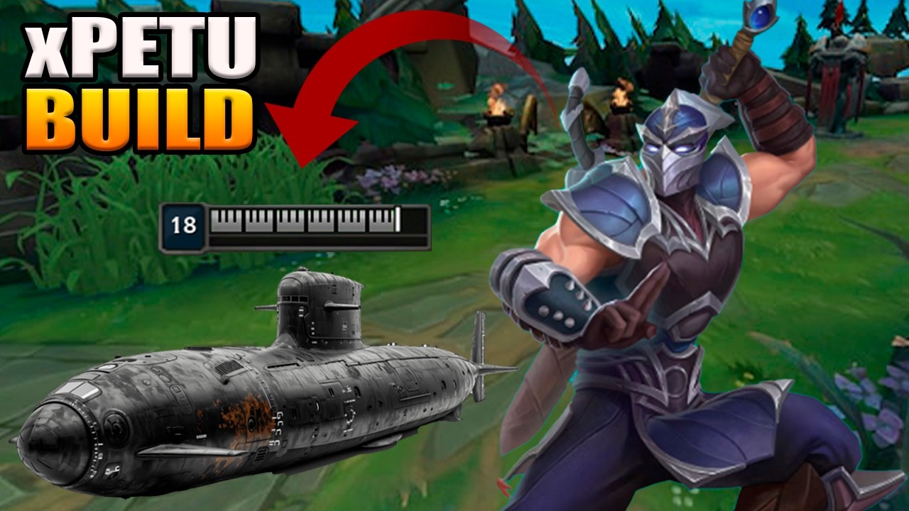 SHEN BUILD XPETU! RANKED LEGENDARIA! ESTRATEGIA SUBMARINO!