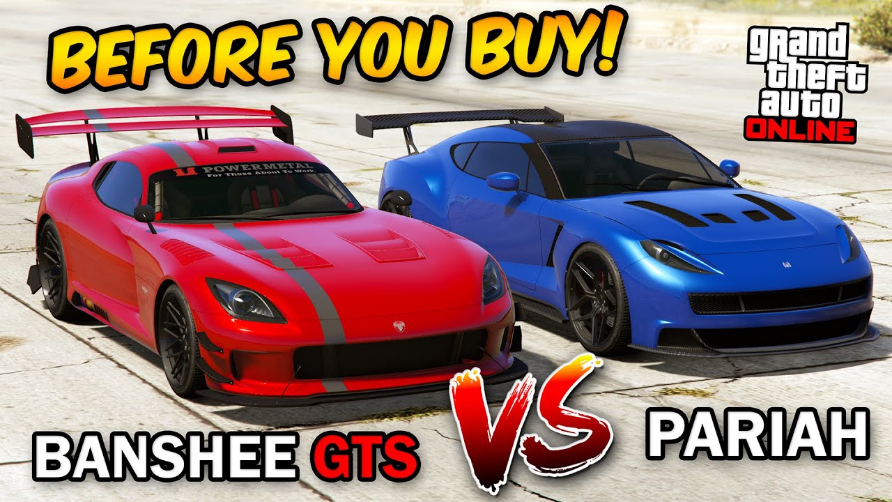 GTA 5 Online - BANSHEE GTS VS PARIAH (WHICH IS FASTEST?)