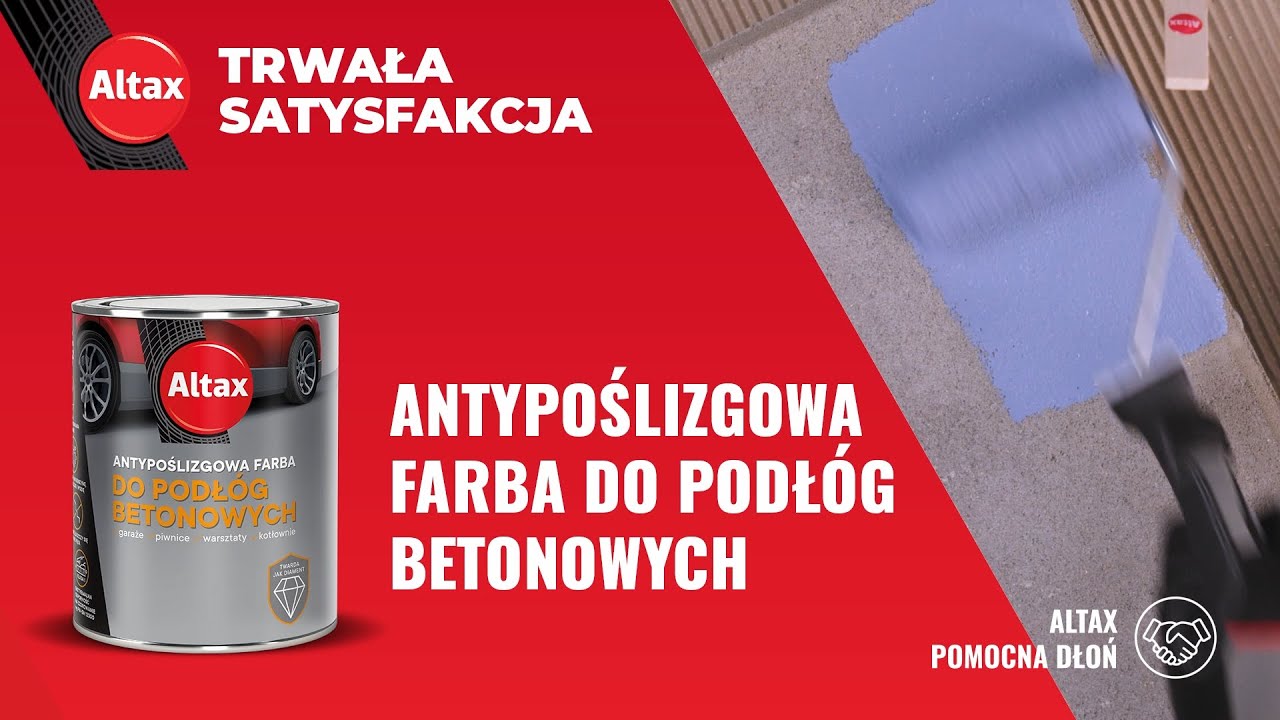 Antypoślizgowa farba do podłóg betonowych — zastosowanie i instrukcja