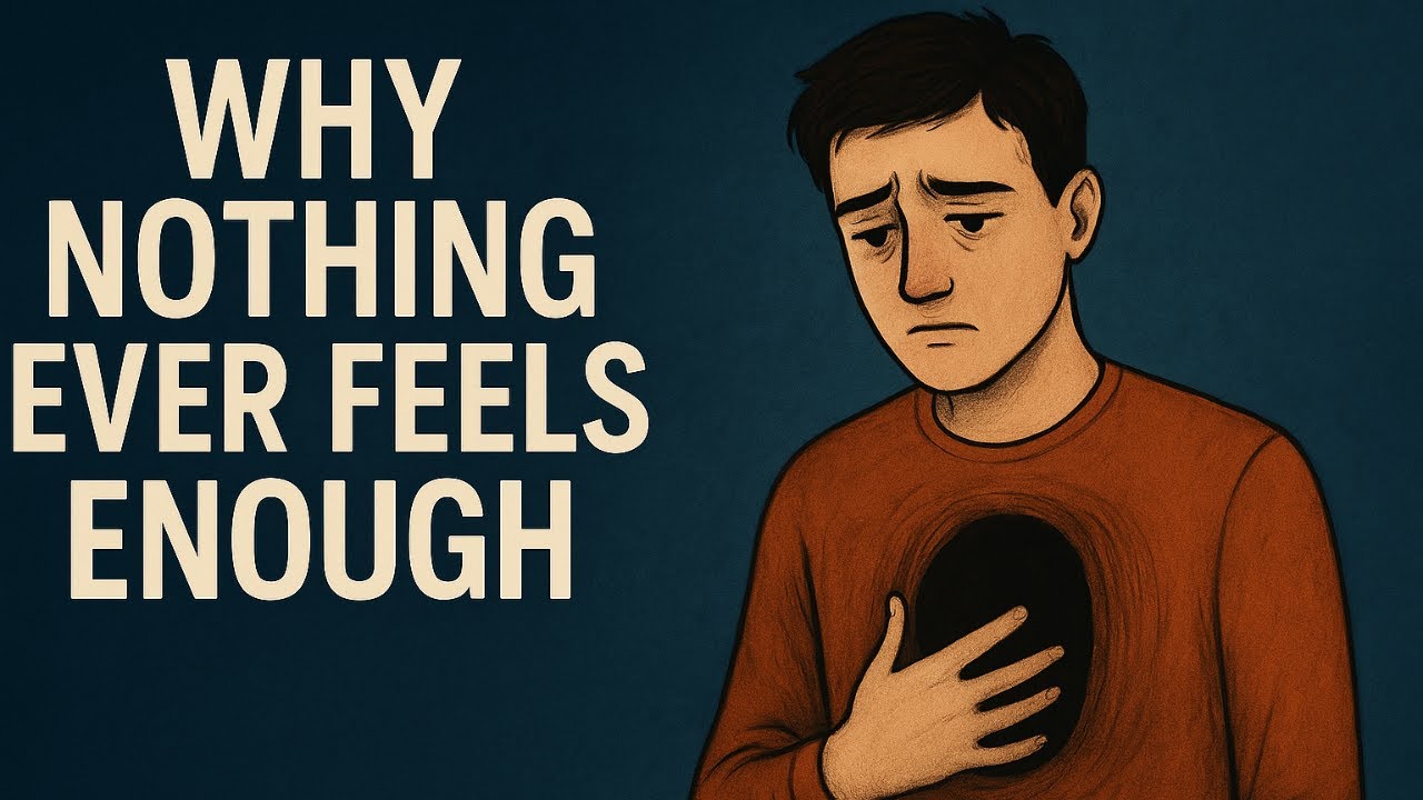 Why Nothing Ever Feels Enough - The Psychology of Emptiness