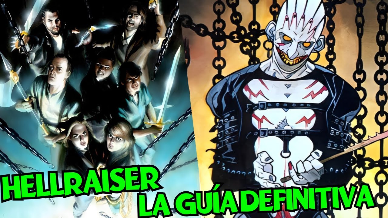 HELLRAISER Clive Barker / GUÍA DEFINITIVA DE LOS CÓMICS 
