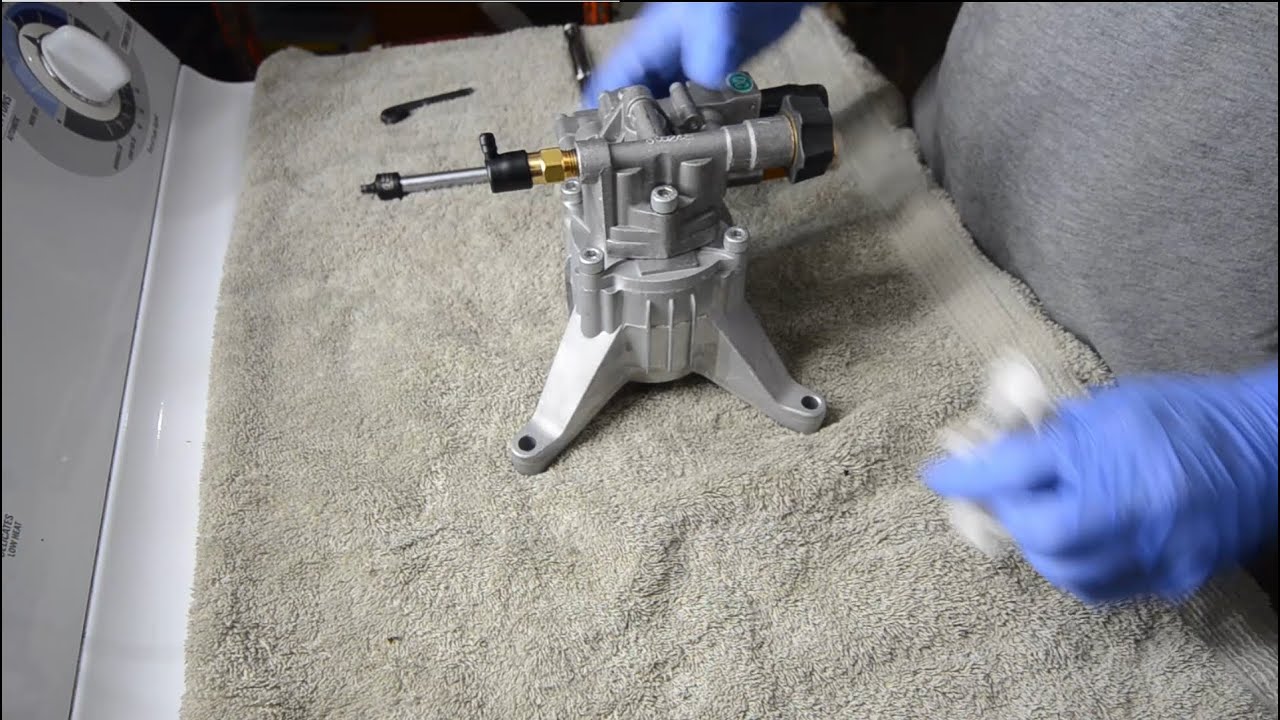How To Pull Apart And Inspect A Chinese Axial Cam Pressure Washer Pump From Amazon. Part 2/2
