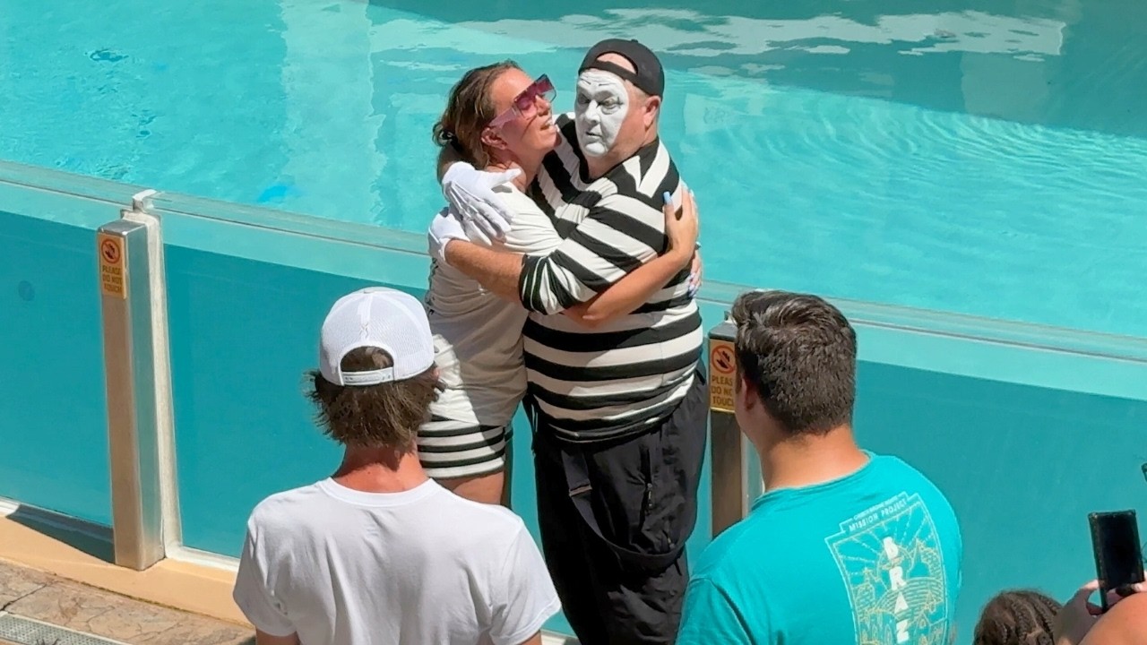 That look of pure confidence 😂 Tom the mime full show