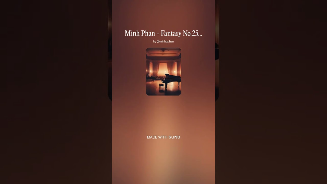 Minh Phan - Fantasy No.25 on Ponchielli's La Gioconda - Suicidio! for Guitar, Piano and Orchestra