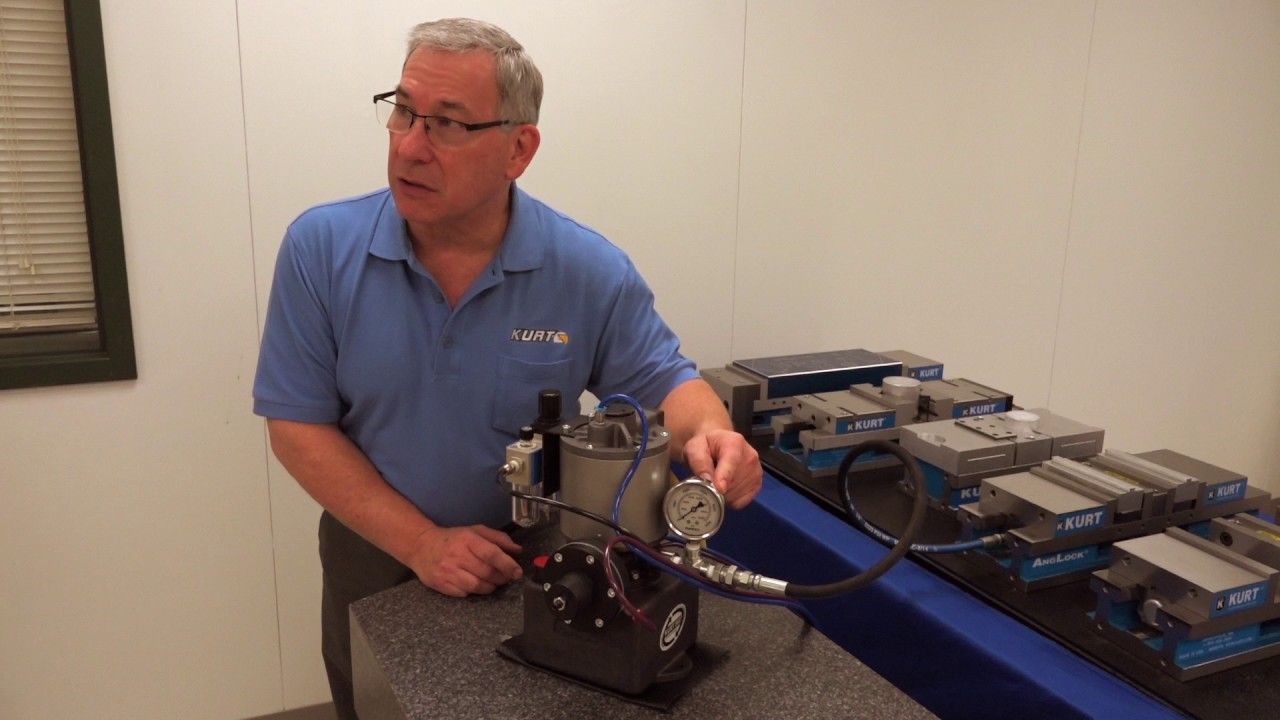 Kurt KHP3 Hydraulic Pump - Pump Demonstration