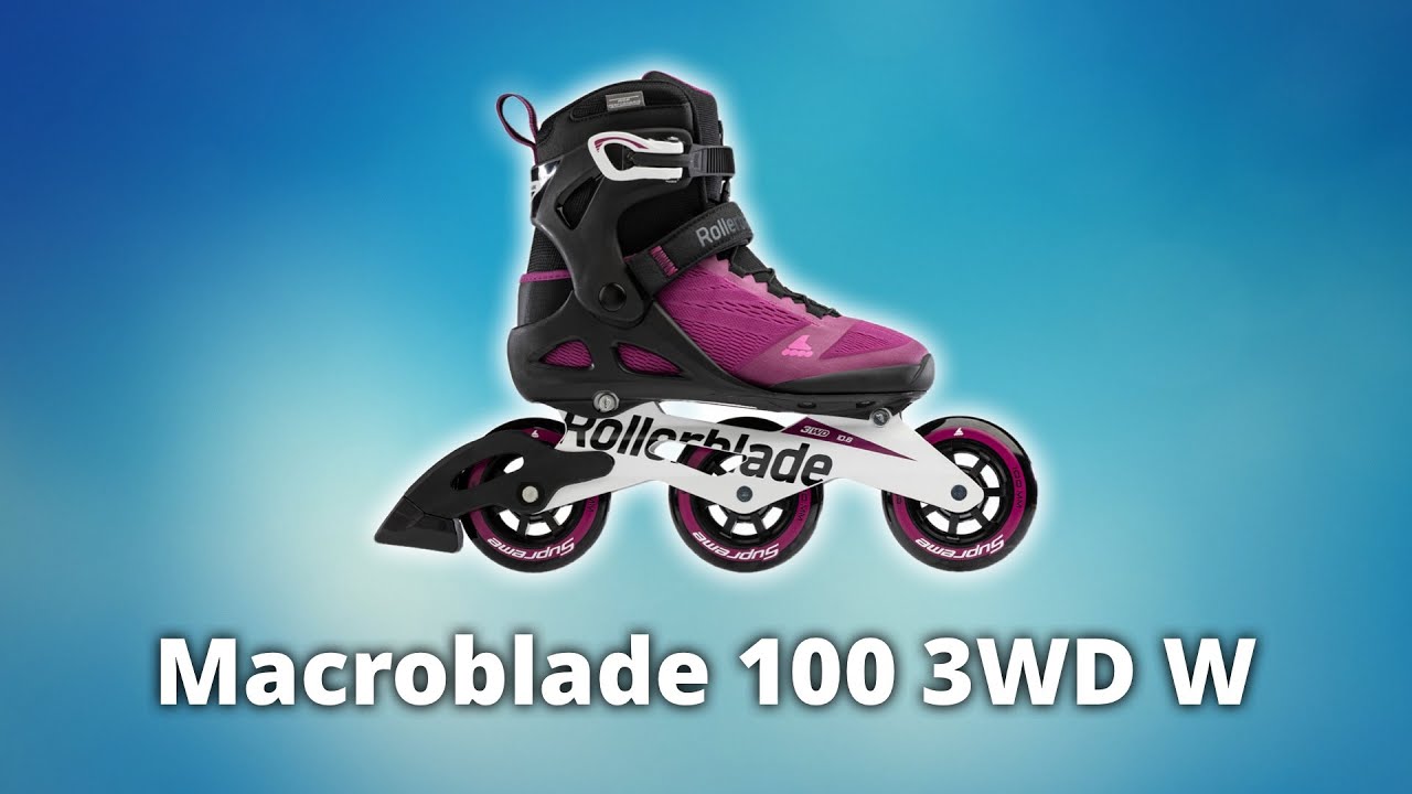 Rollerblade Macroblade 100 3WD Women 2021 | Inline Skates