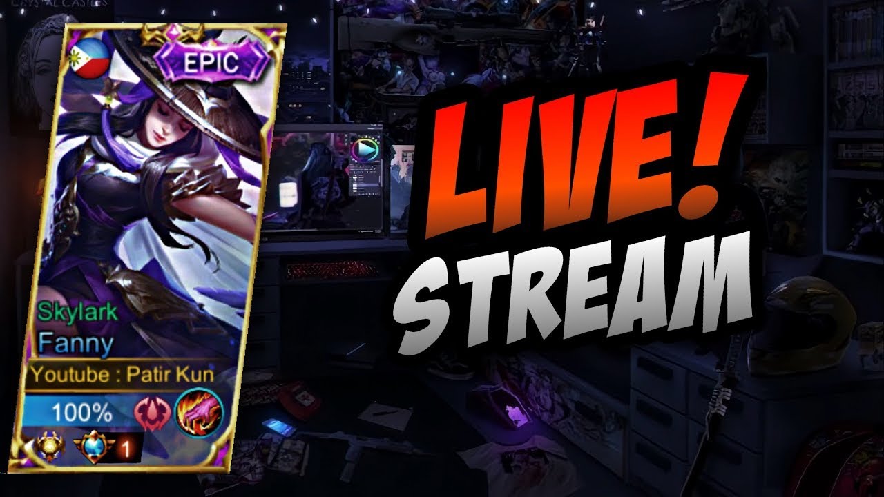Live streaming of STERS D_x_D #Mobilelegend