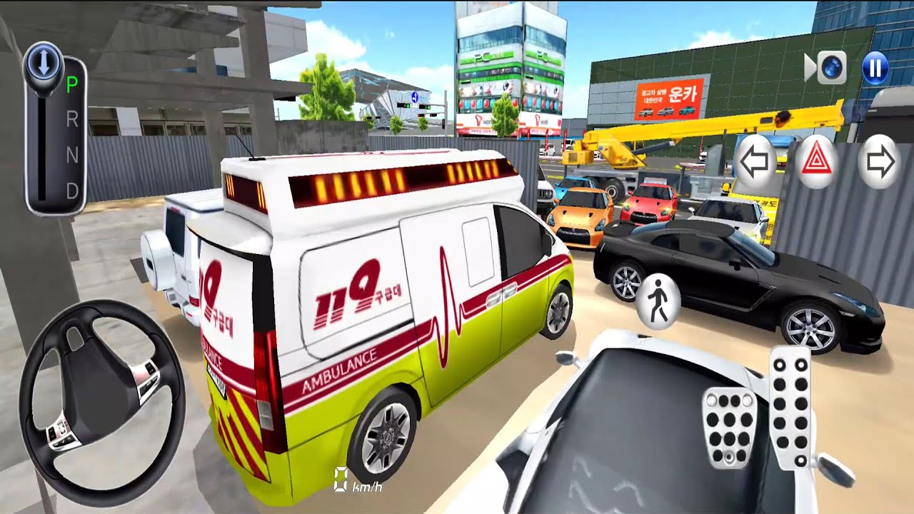 Ambulance vs Super Cars  🚑 🚘- 3D Driving Class Android Gameplay || CarGame  - 2026