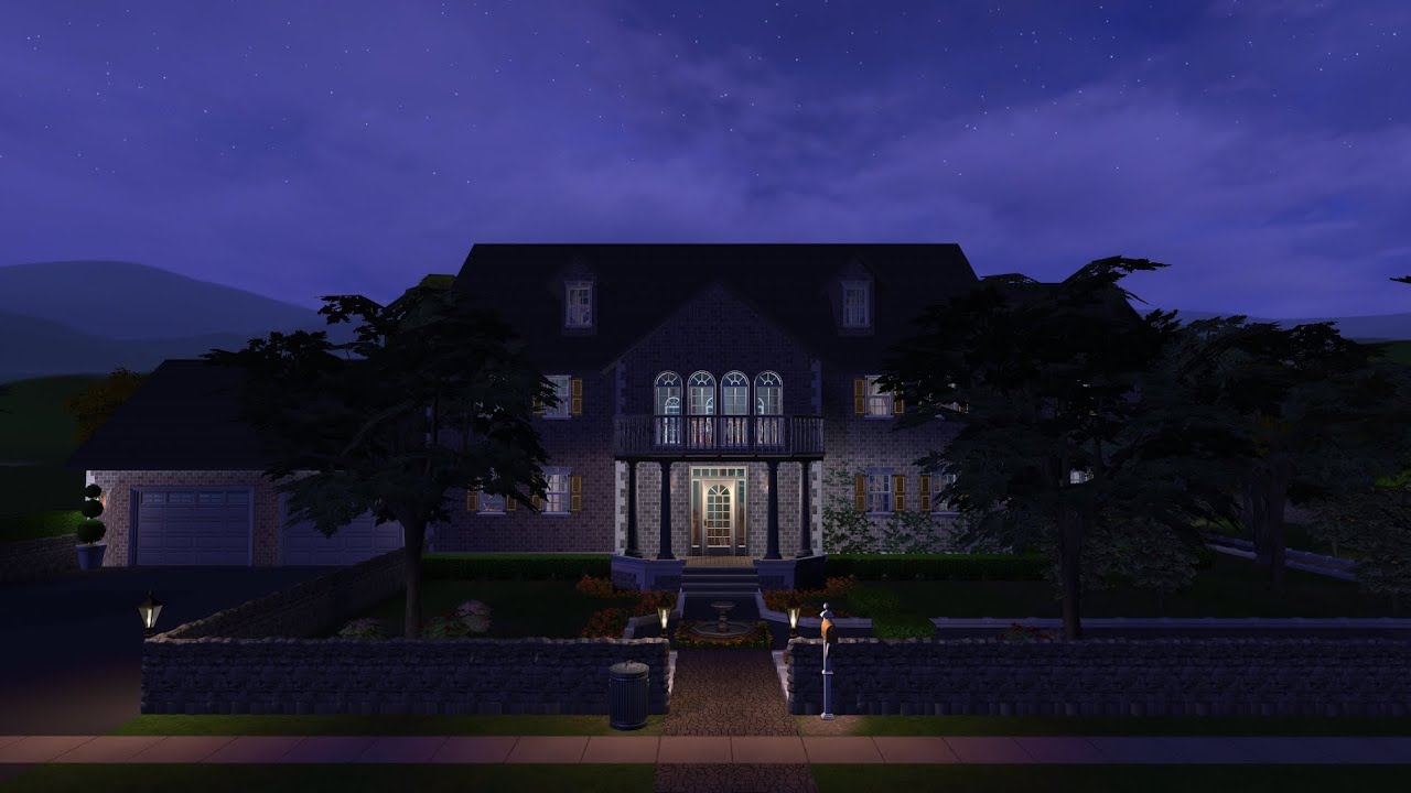 Стройка в The Sims 2: Дом Филомены || Sims 2 Speedbuild: Philomena's Mansion
