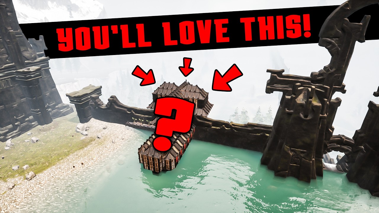Great Base That Blends In With Its Surroundings | Conan Exiles