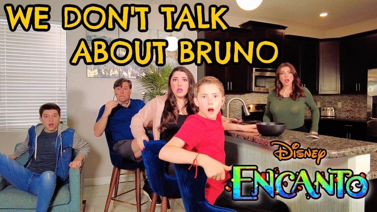 FAMILY SINGS &ldquo;We Don't Talk About Bruno&rdquo; - From Disney&rsquo;s Encanto (Cover by @SharpeFamilySingers)✨