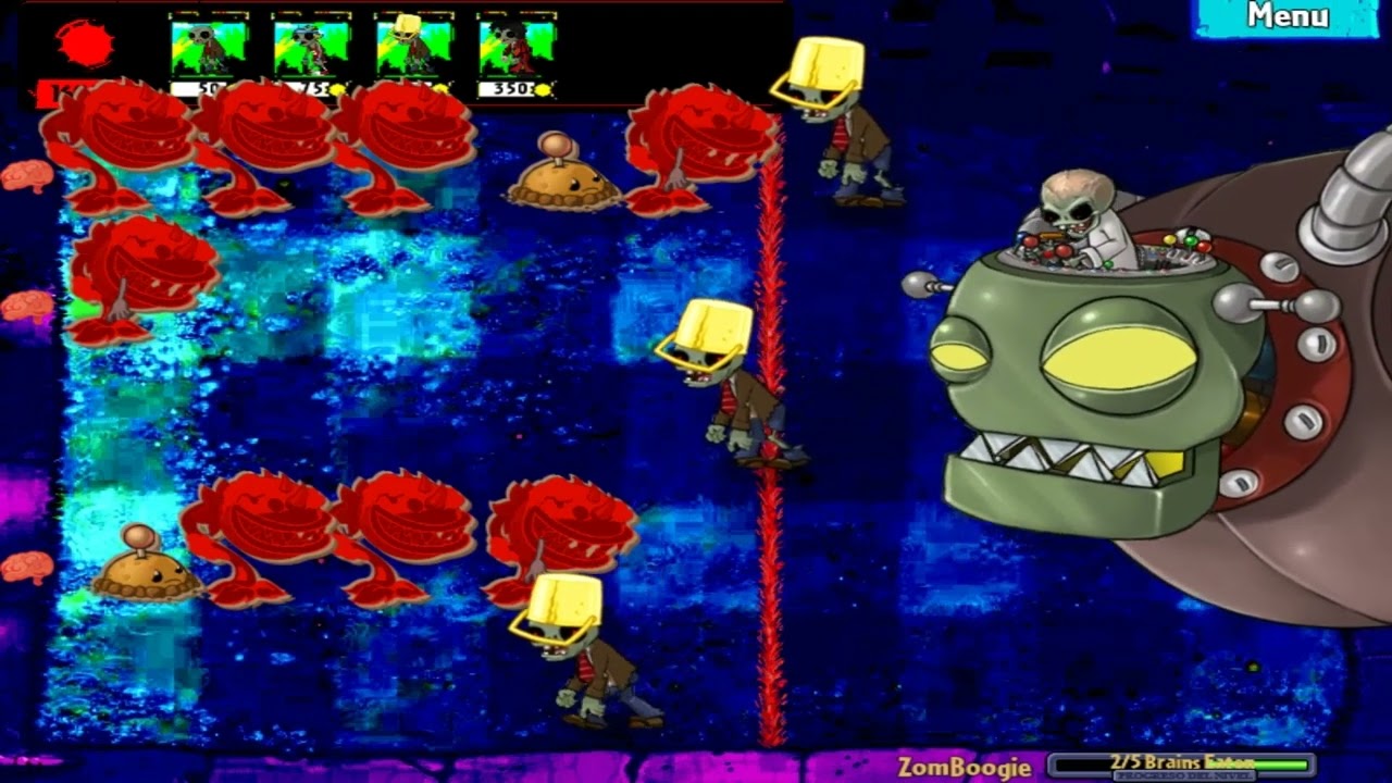 Plants Vs Zombies 2 PAK clasico U53RDV - Zomboogie (Dr Zomboss Revenge) - Game Walkthrough