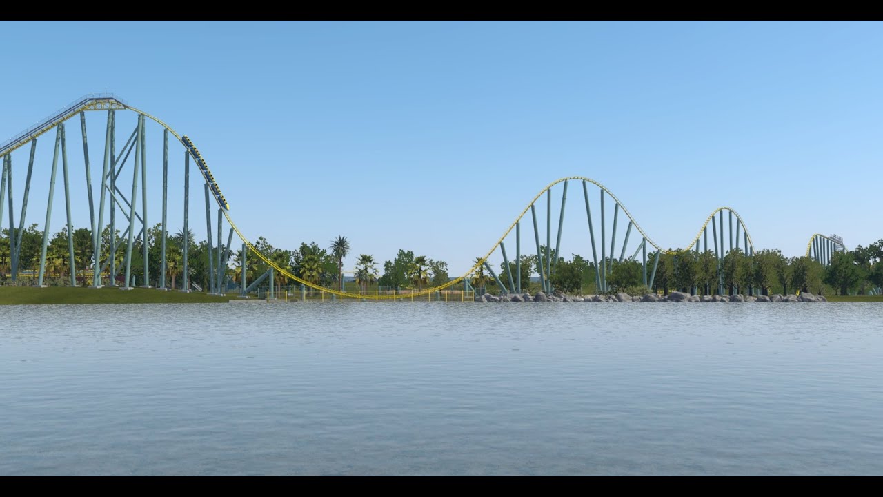 Steel Eel - SeaWorld San Antonio [NoLimits 2]