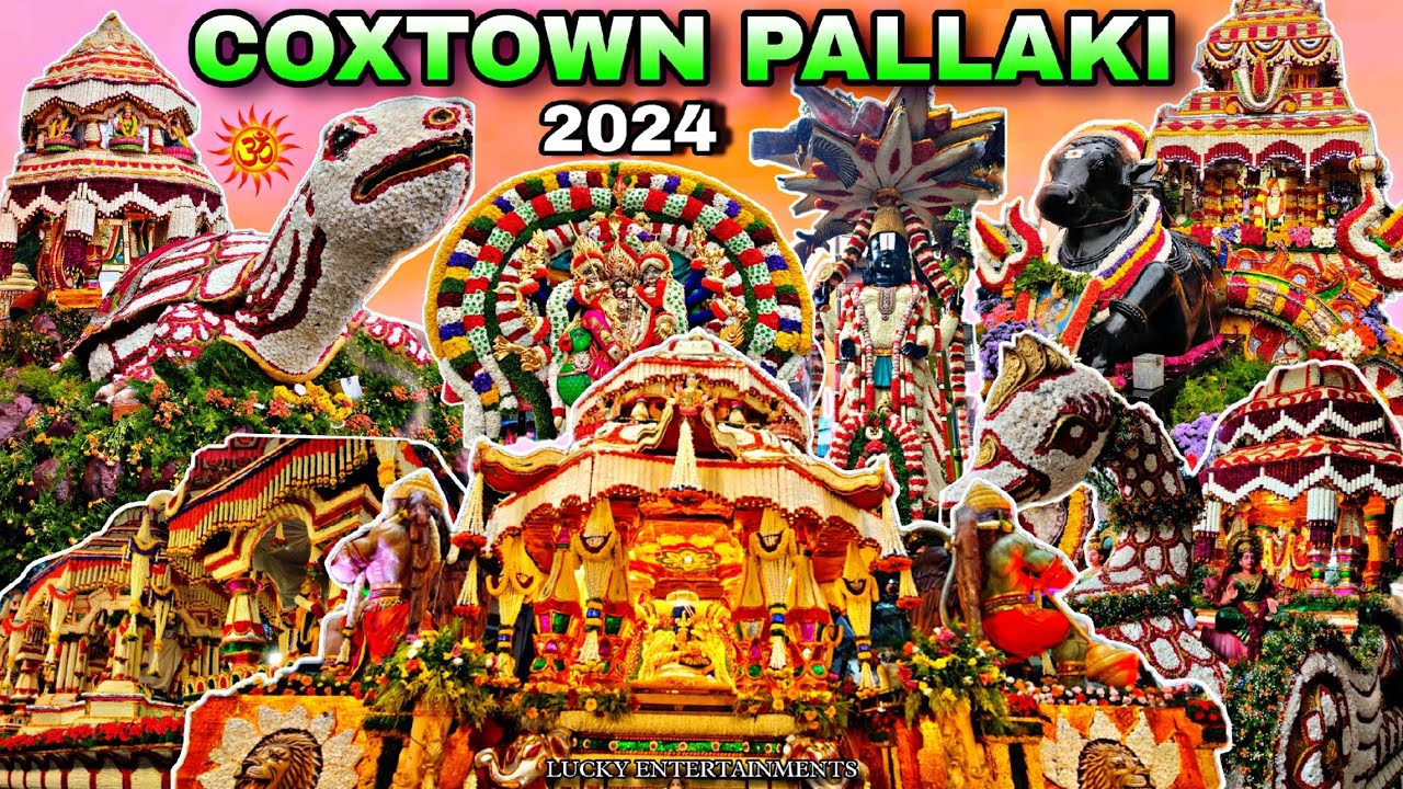 Cox Town Car Festival 2024 | Doddigunta - Cox Town Pallaki 2024 | Bangalore Biggest Pallaki Festival